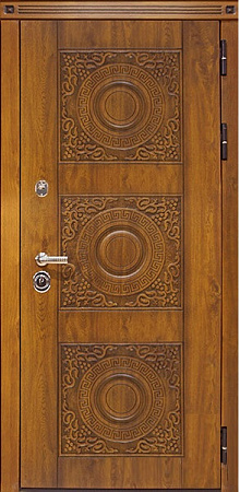 Входная эксклюзивная дверь с МДФ с 2-х сторон S-8